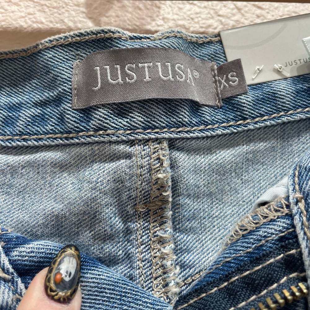 Just USA Light Blue Denim Skirt - Picture 4 of 5